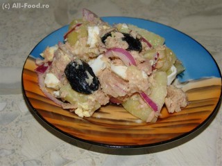Salata orientala cu peste