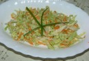 Salata de varza alba cu morcovi