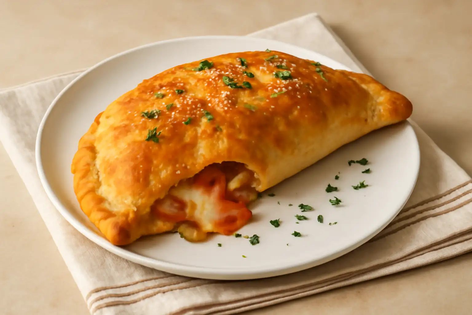 pizza-calzone.webp exemplu de porție de rețetă pentru o persoană