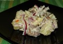 Salata de cartofi cu maioneza din soia